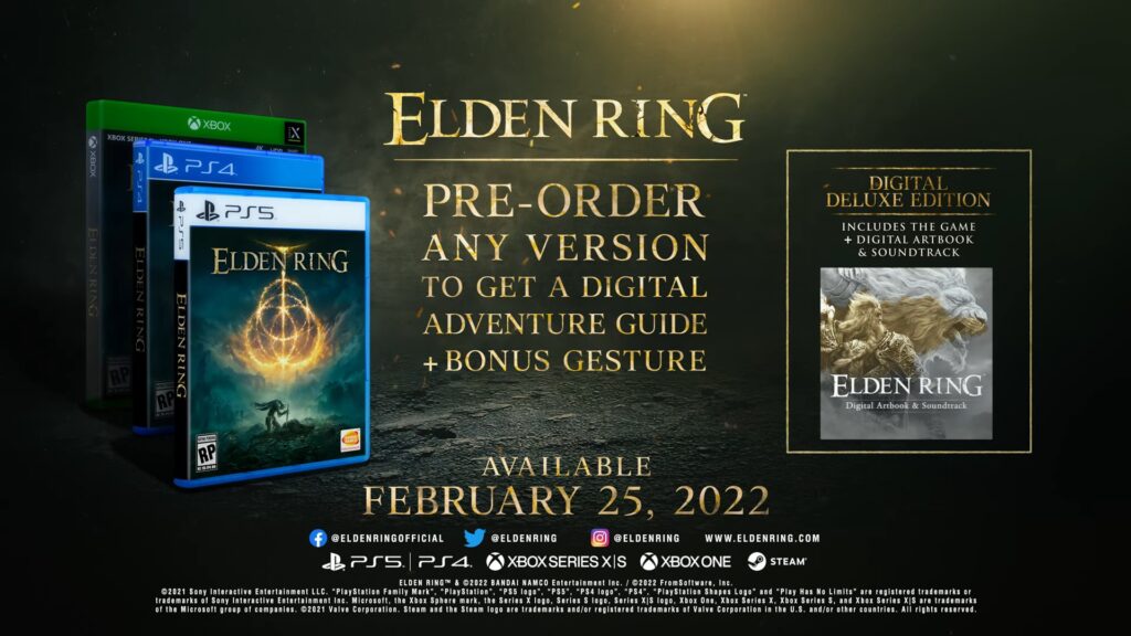 Elden Ring Digital Deluxe Edition
