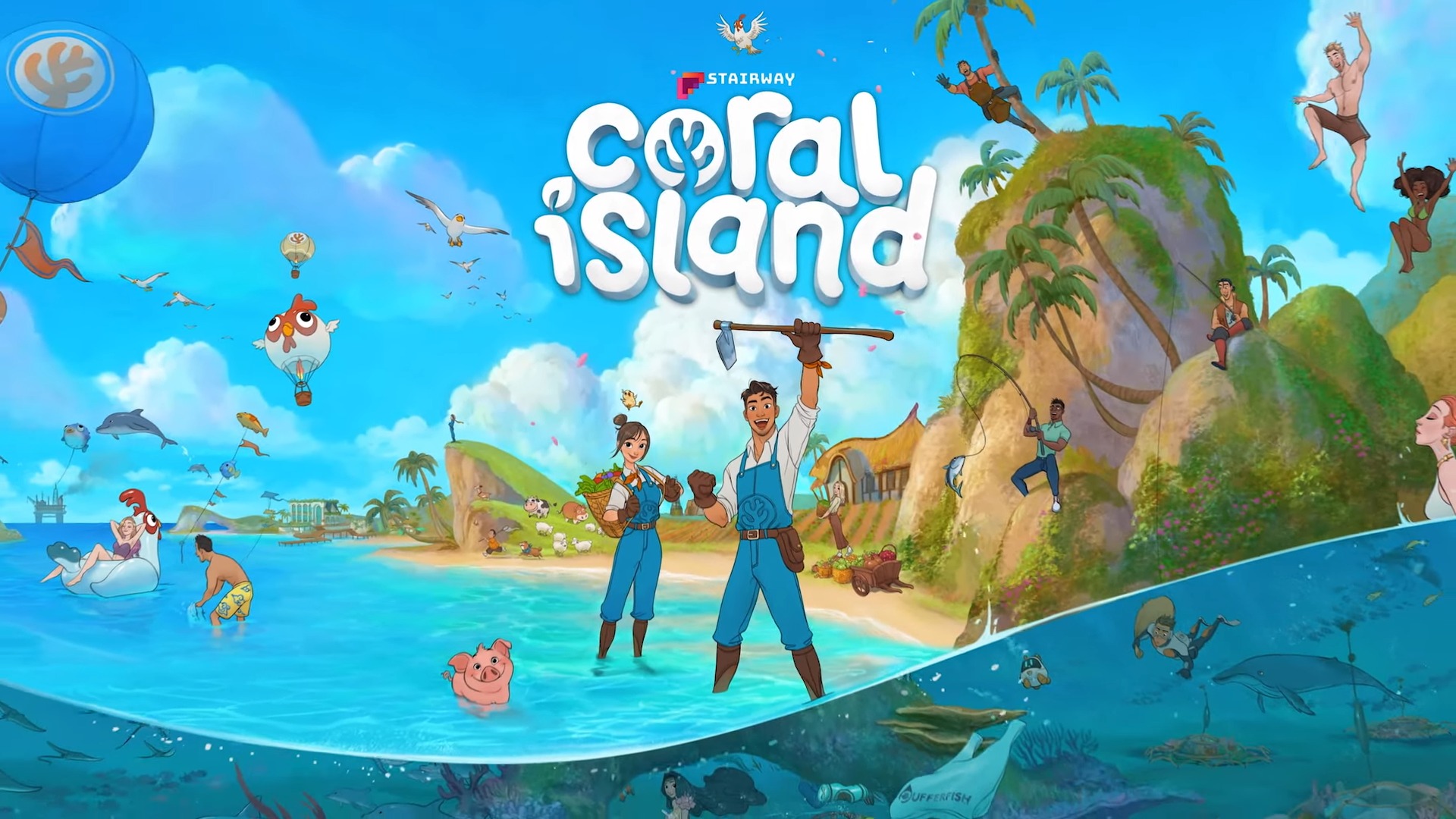 Island русификатор. Игра Coral Isle. Коралловый остров. Coral Island персонажи. Coral Island русификатор.