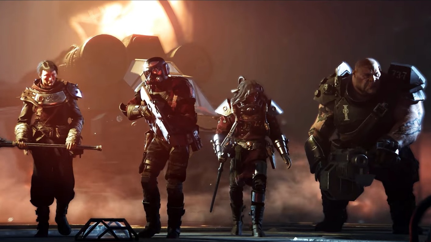 Warhammer 40 000 Darktide Estrena Tr Iler Gameplay Wardea   Warhammer 40000  Darktide Summer Game Fest 2022   Gameplay Trailer 0 25 Screenshot 